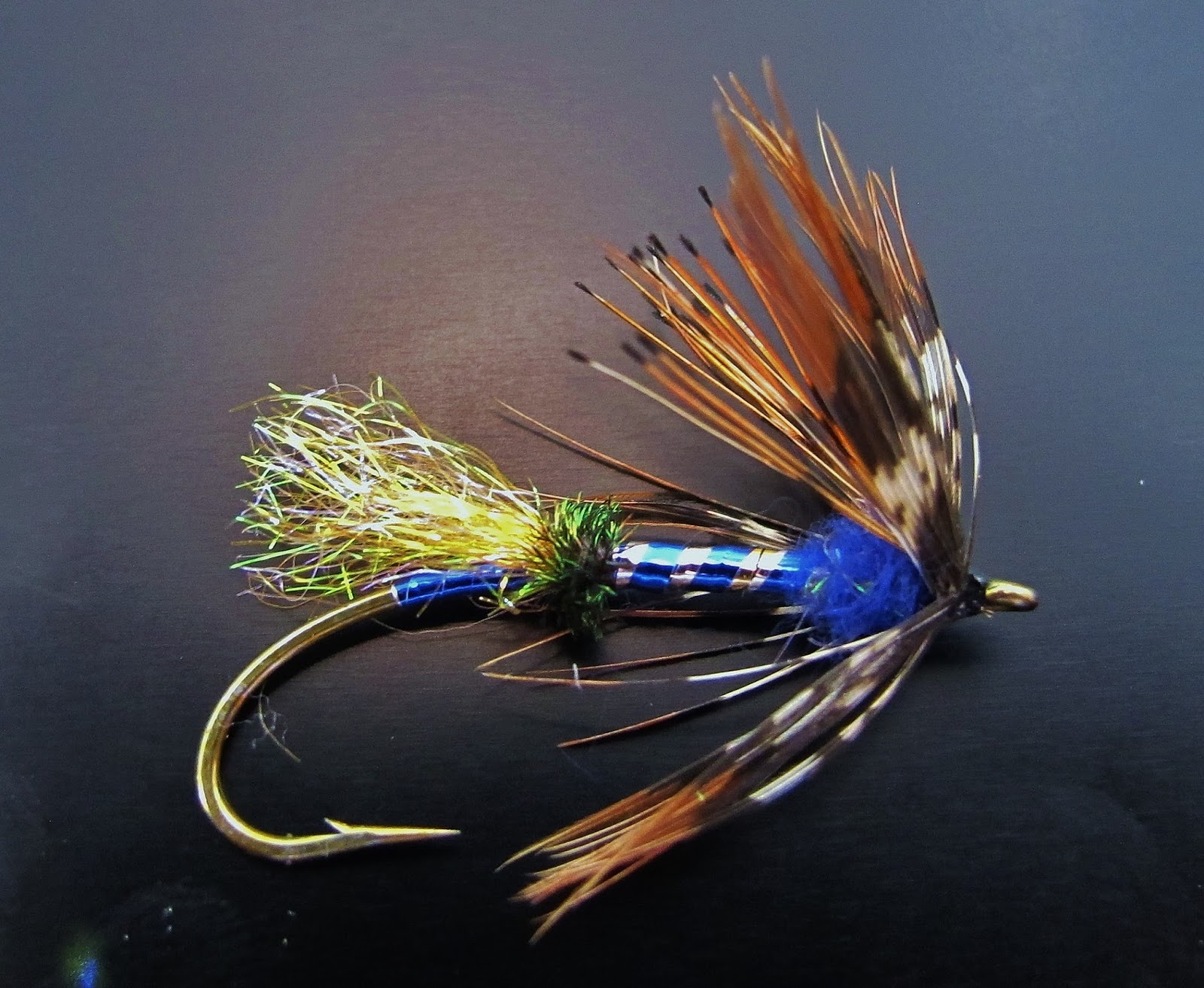 SOFTHACKLE JOURNAL Blue Sinixt For Trout Spey