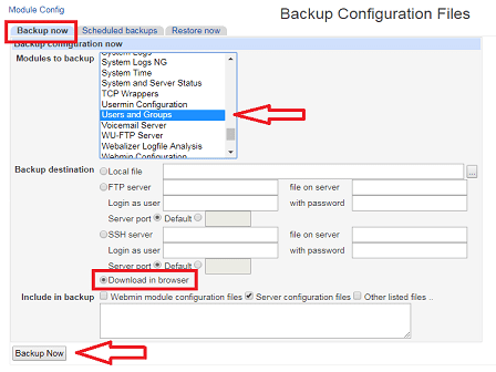 Cara backup user SSH Langkah 2 Cara backup user SSH Langkah 2