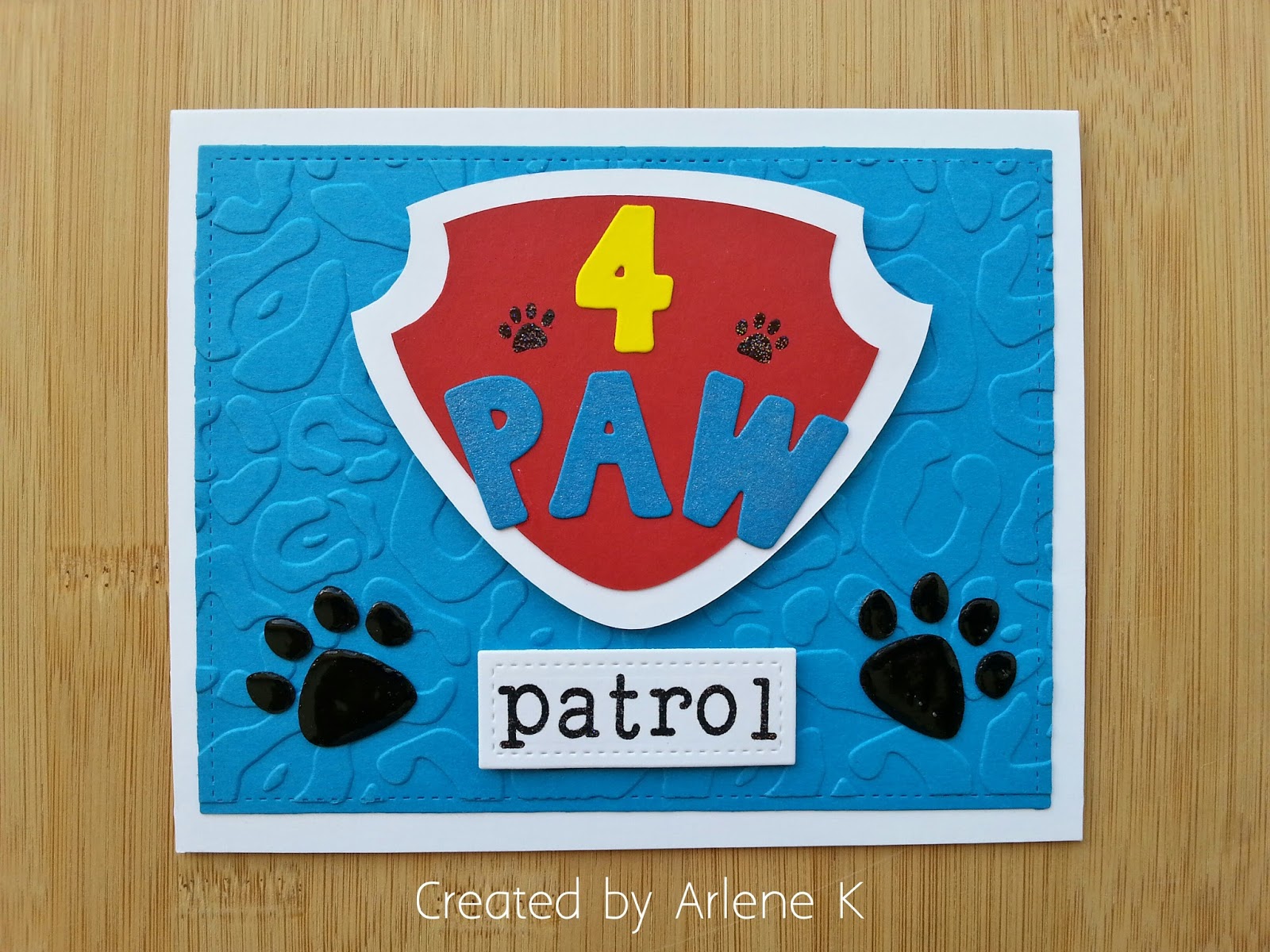 Knipoog Creations: PAW Patrol Card