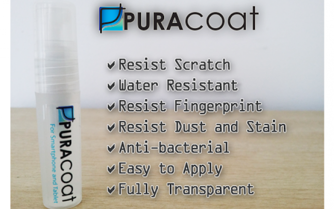 Puracoat: Το υγρό που κάνει αδιάβροχη κάθε οθόνη κινητού! (Video)