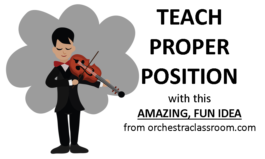 Orchestra Classroom FUN IDEA for your Beginning String Orchestra