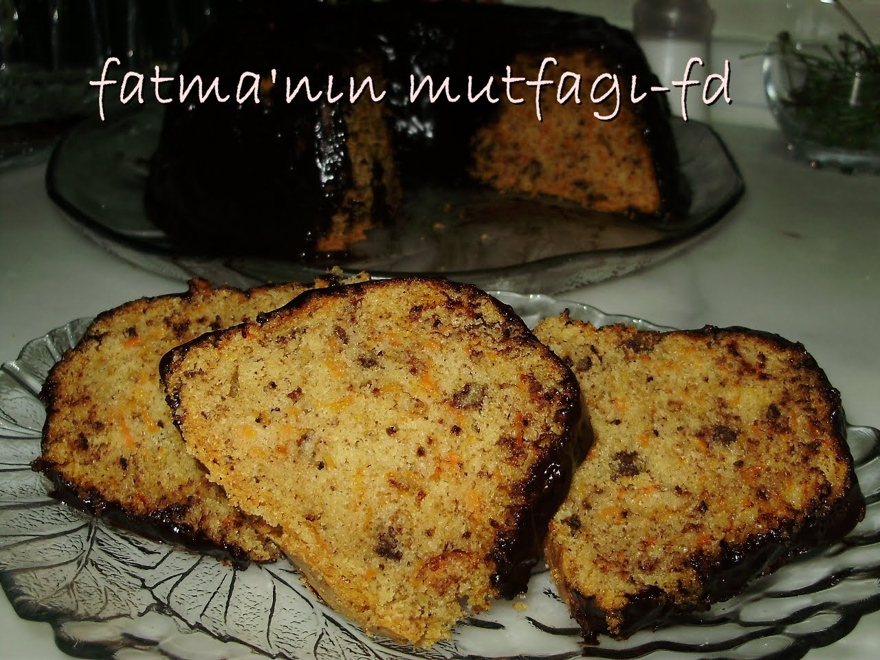 Fatma�nın Mutfağı ) Havuçlu Tarçınlı Kek