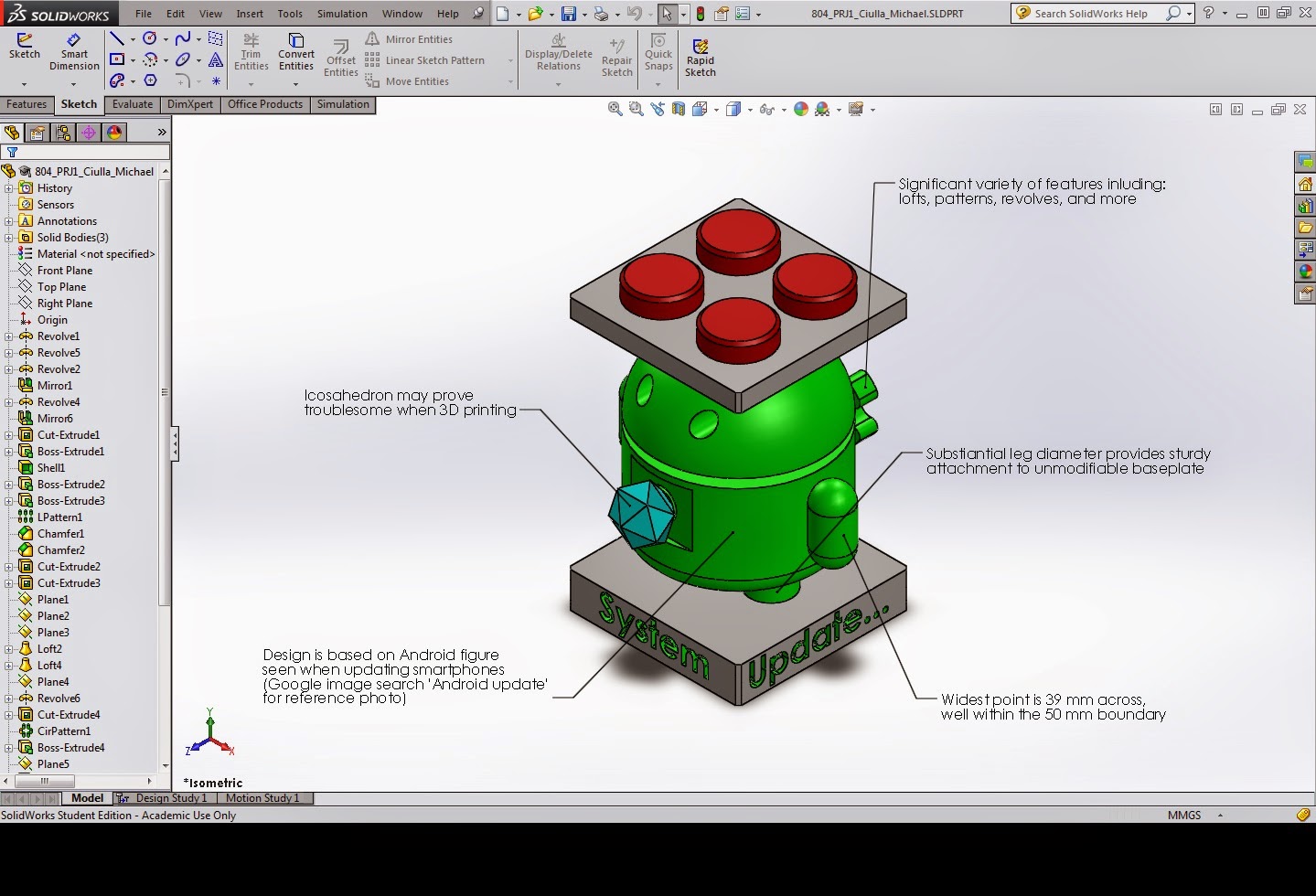 Intro To Design Lego Project