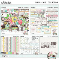 kit : Sakura 2015 by Akizo Designs