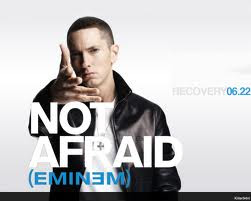Eminem and is hit song of 2010 Not Afraid