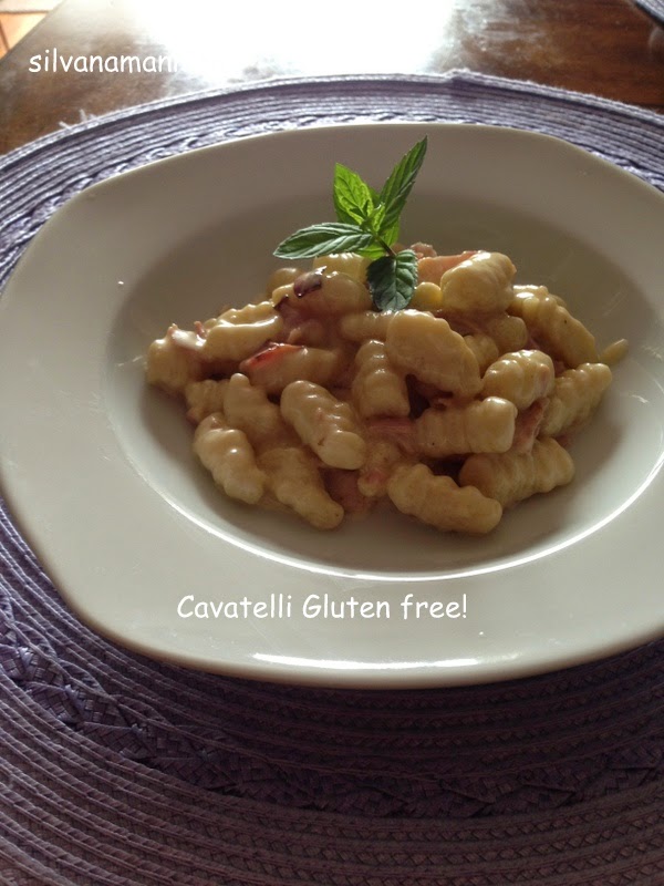 sale&pepe Cavatelli Gluten Free in salsa bianca