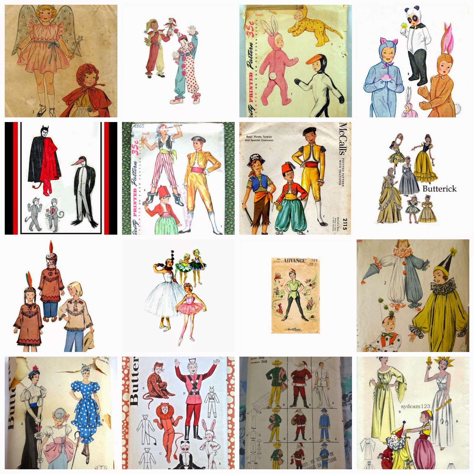 Pattern Patter Focus On Children's Halloween Costumes