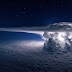 Cumuloniumbus de tormenta en la costa de venezuela