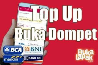Cara terbaru Top Up Saldo Buka Dompet di Bukalapak.com