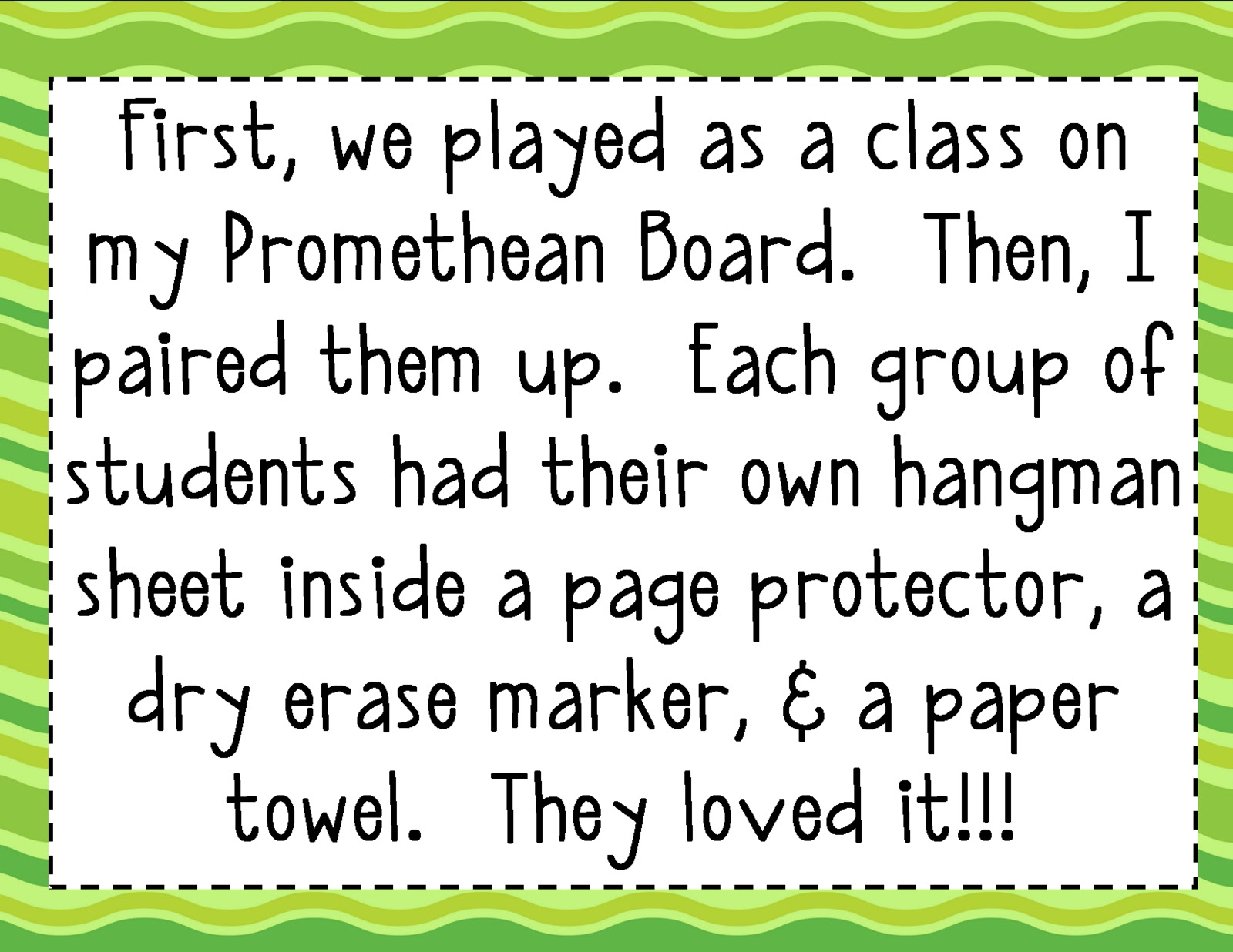 Teaching, Learning, & Loving Hangman