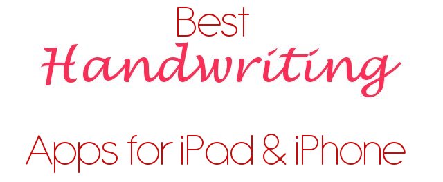 6 Best Handwriting Apps for iPad 6 Best Handwriting Apps for iPad
