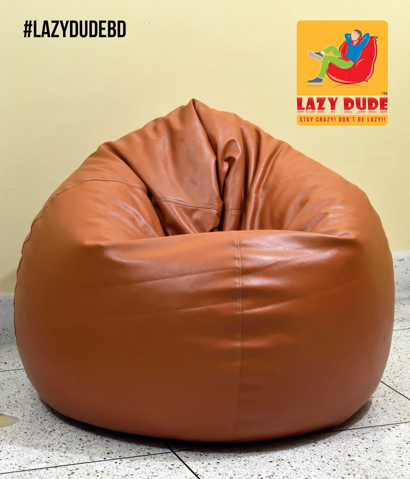 Round Shape Bean Bag Bean Bag in Dhaka by LAZY DUDE
