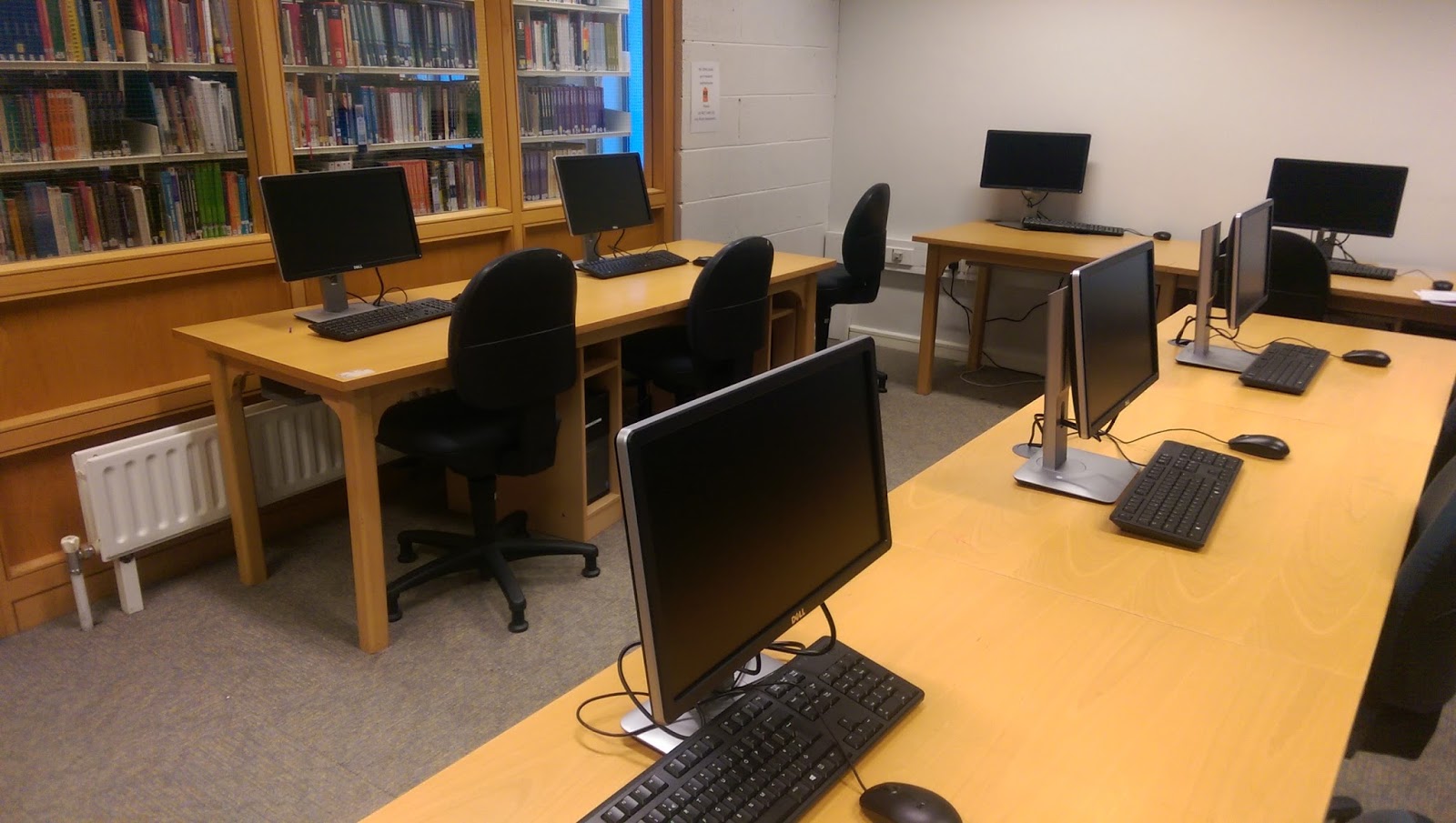 TU Dublin Library Services City Campus, Aungier Street New computers for Postgraduates