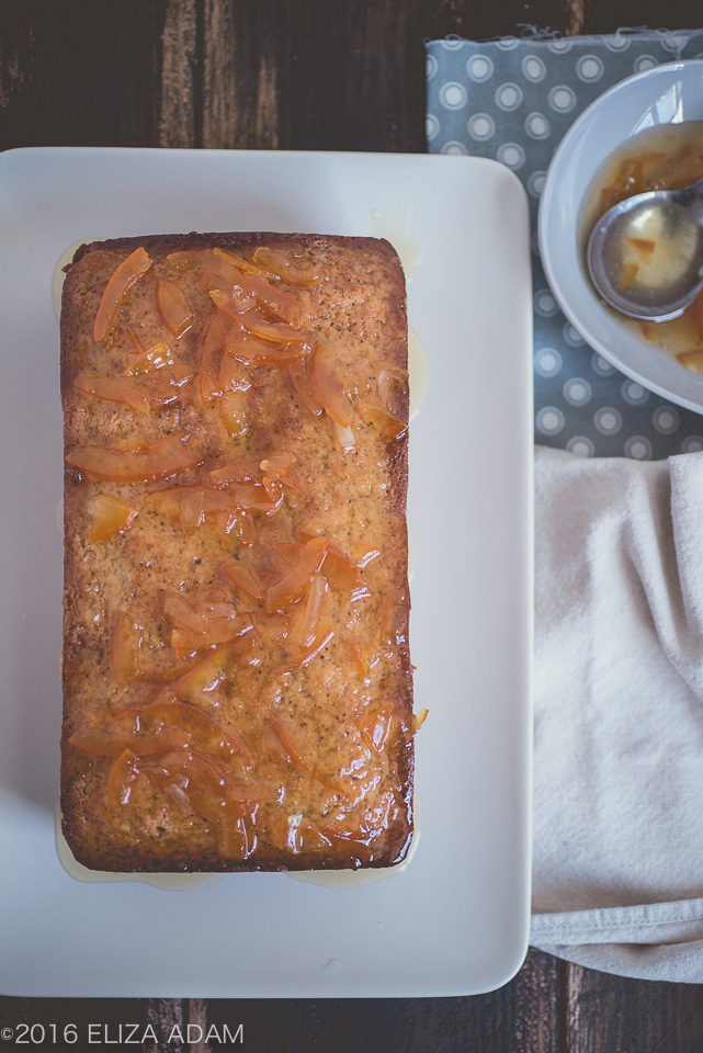 Notes from My Food Diary Bitter Orange and Poppy Seed Cake