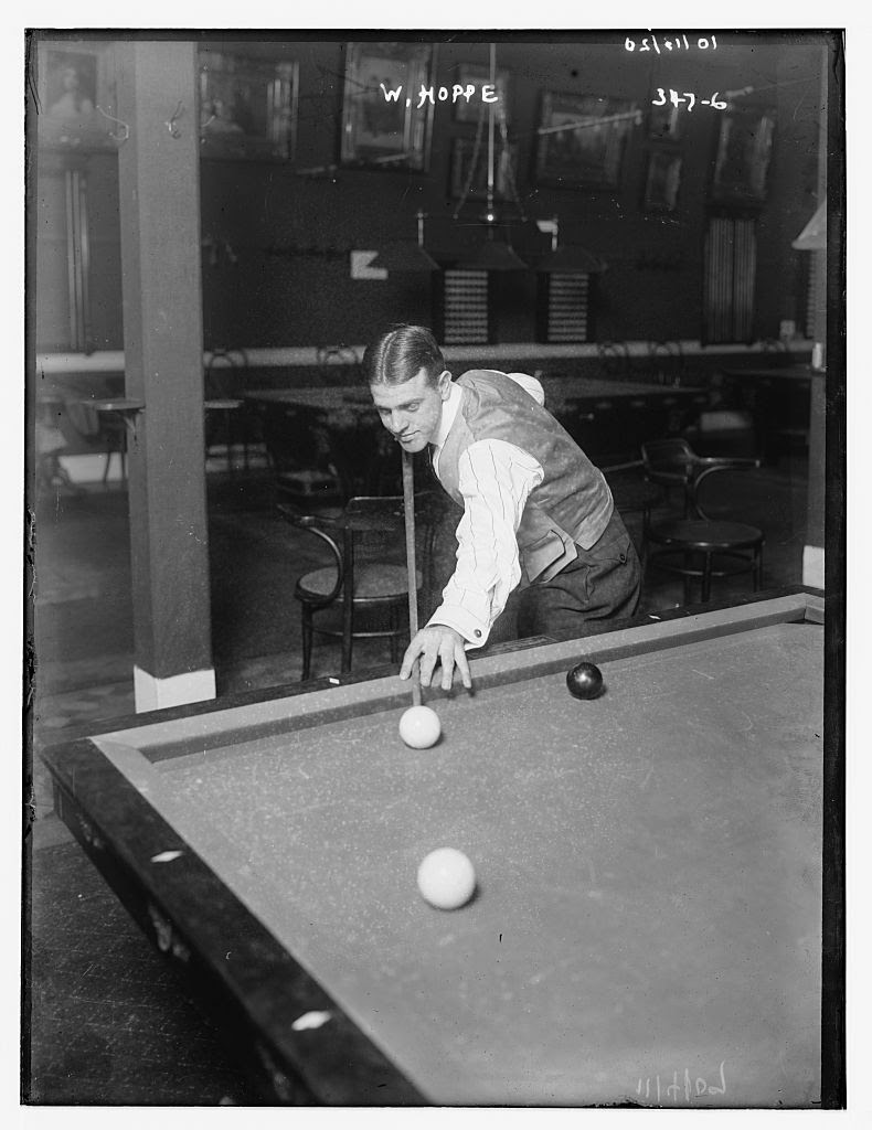 Vintage Photos of Billiards/Pool Players in the Early 1900s Vintage