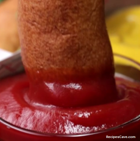 Cheesy Fried Hot Dogs Recipe Cheesy Fried Hot Dogs Recipe