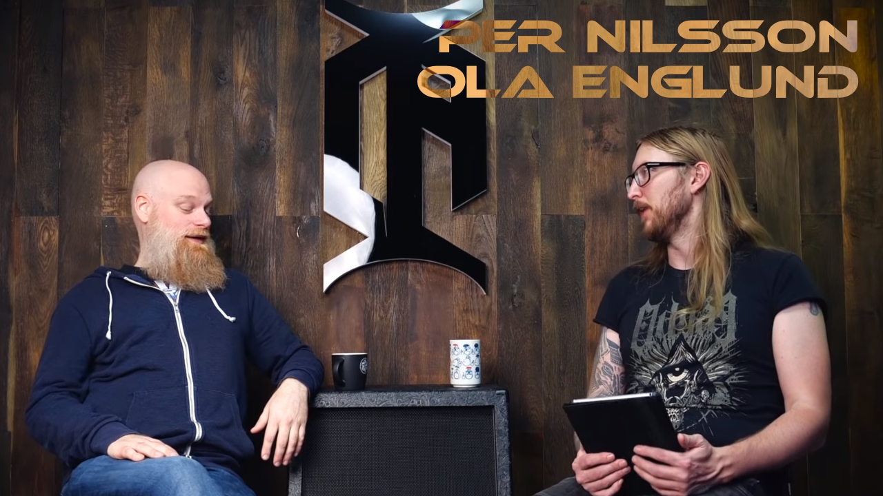 Per Nilsson, Ola Englund: two of Sweden's finest talk guitar, but who's  interviewing who?