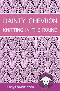 Lace Knitting In the round