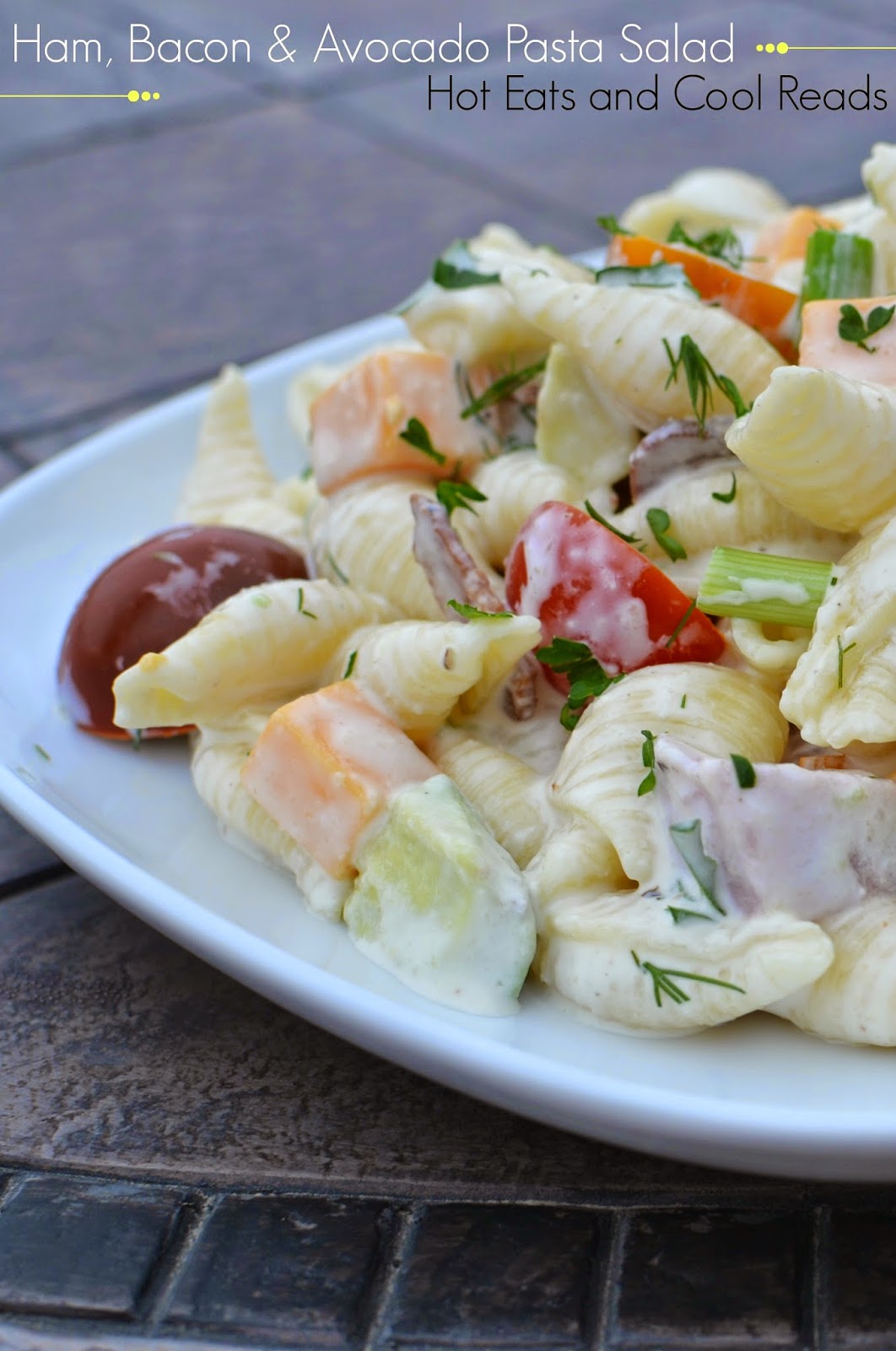 Ham, Bacon and Avocado Pasta Salad Recipe