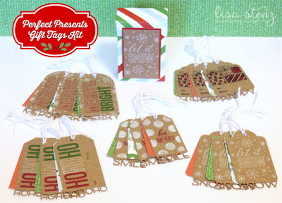 Lisa’s Creative Corner: December Project Kit - Perfect Presents Gift Tags Set