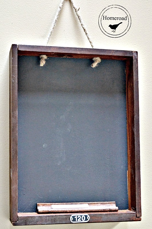 Vintage Drawer Chalkboard