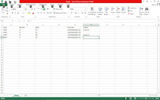 Excel date formulas examples