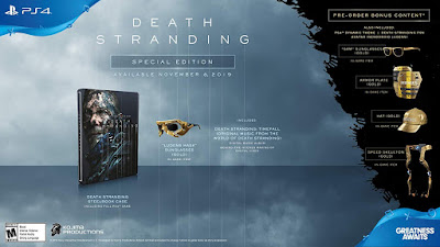 Death Stranding Game Cover Ps4 Special Edition