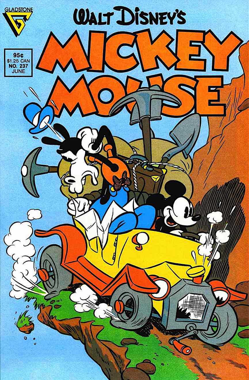 Daan Jippes Horace and Mickey take a turn in the road, by Daan Jippes
