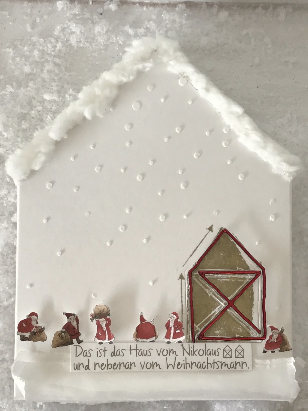 Papierliebelei Mein Haus Vom Nikolaus