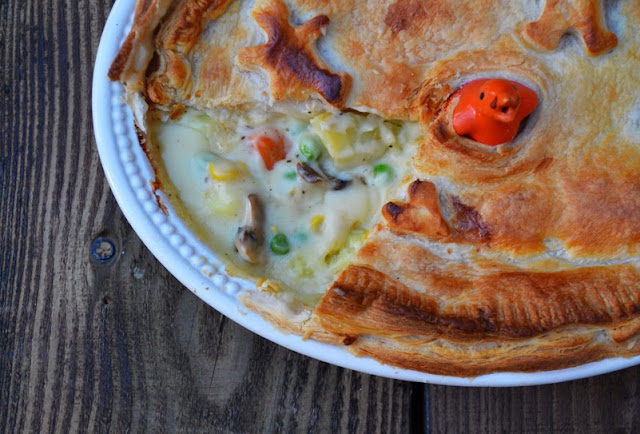 Cheesey Vegetable Puff Pie