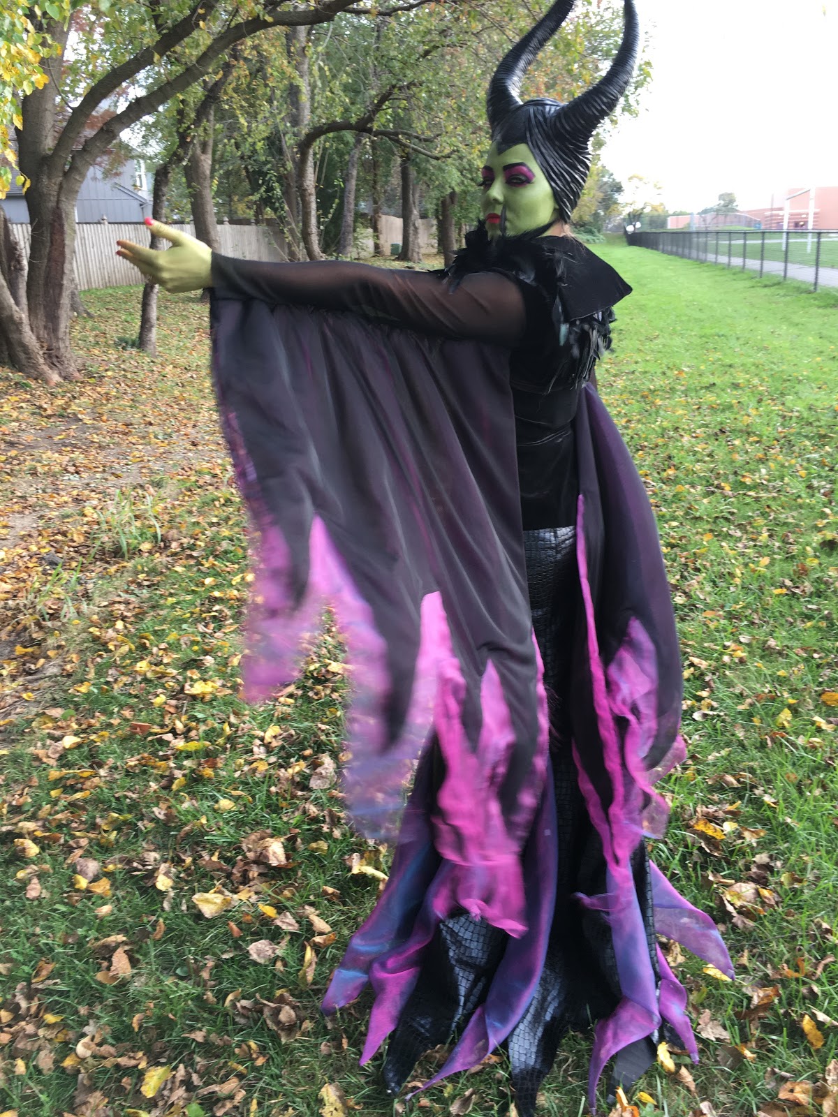 Maleficent Costume DIY & Glowing Staff Tutorial