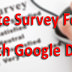 How To Create Survey Forms Using Google Docs