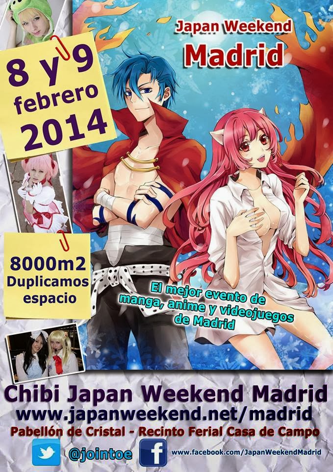 Confirmada la Chibi Japan Weekend Madrid 2014 | Chibi Japan Weekend Madrid 2014 is confirmed