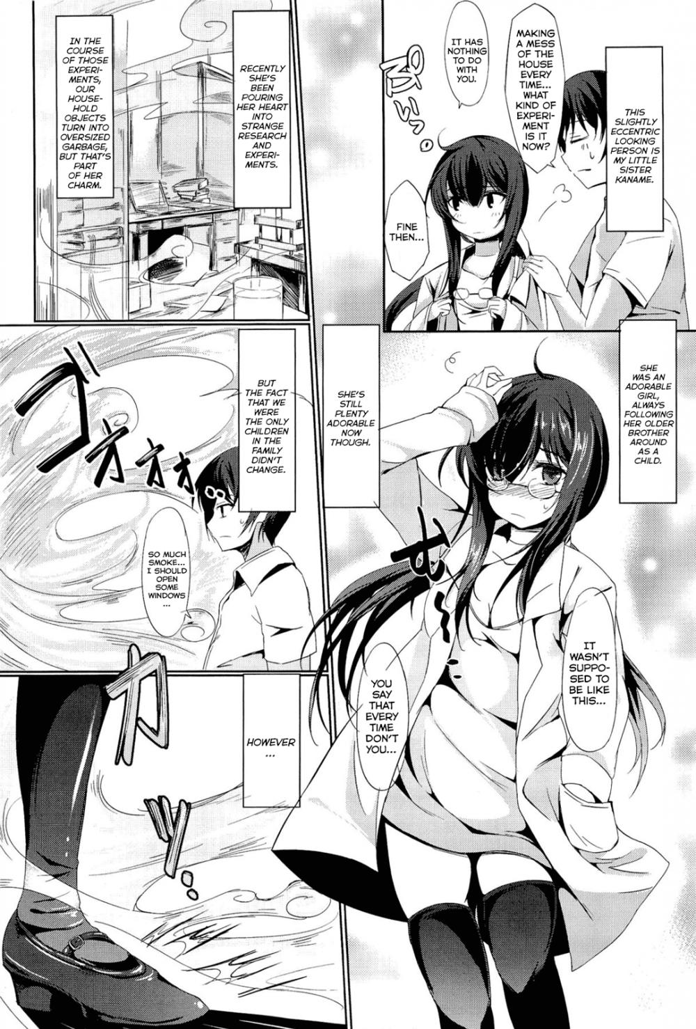 Hentai Manga Comic-Little Strange Lovers,Sister Paradox-Read-7