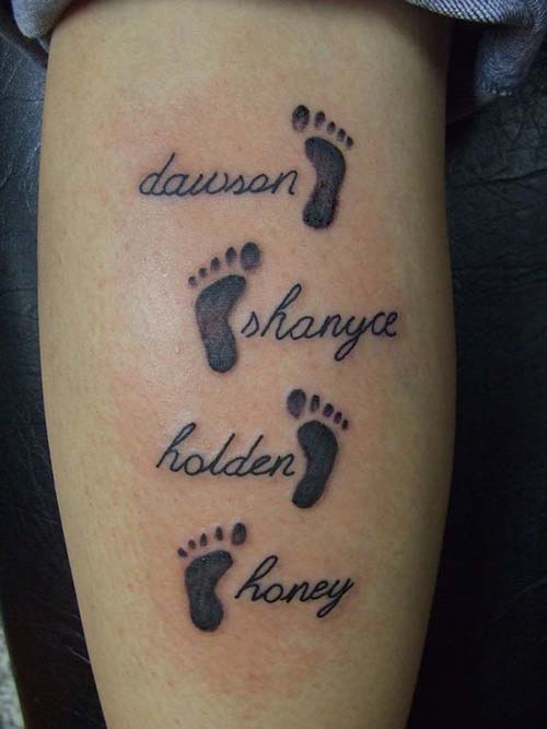 name tattoo with footmark ayak izi ve isim dövmesi name tattoo with footmark ayak izi ve isim dövmesi