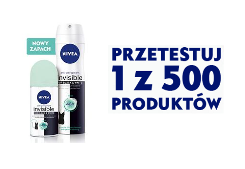 Przetestuj Deo Invisible Fresh - 500 szt. czeka Konkurs