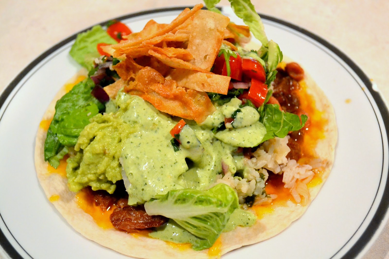 megan camille Costa Vida Sweet Pork Salad