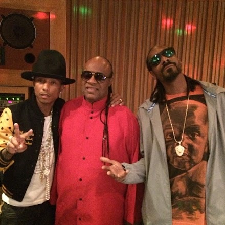 Instagram des Tages : Snoop Dogg, Pharrell and Stevie Wonder working on Snoops new Album 