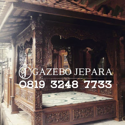 Gazebo Ukir Kayu Jati Gazebo Ukir Kayu Jati