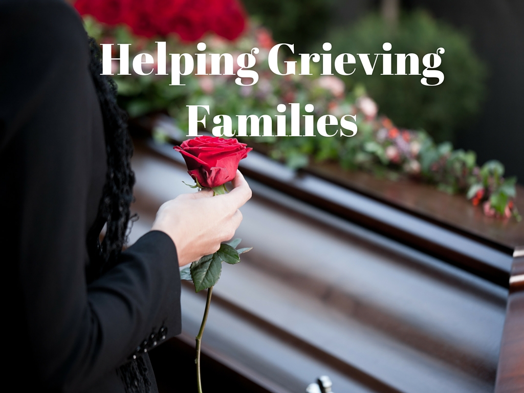 Ministry Moments Helping Grieving Families...