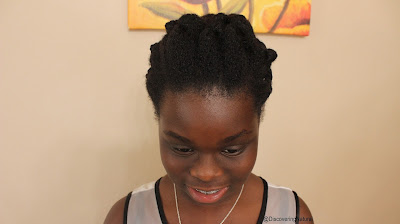 Prom or Formal Hairstyle + Wedding Hairstyle | Twisted Veil Bun | Natural Hair DiscoveringNatural