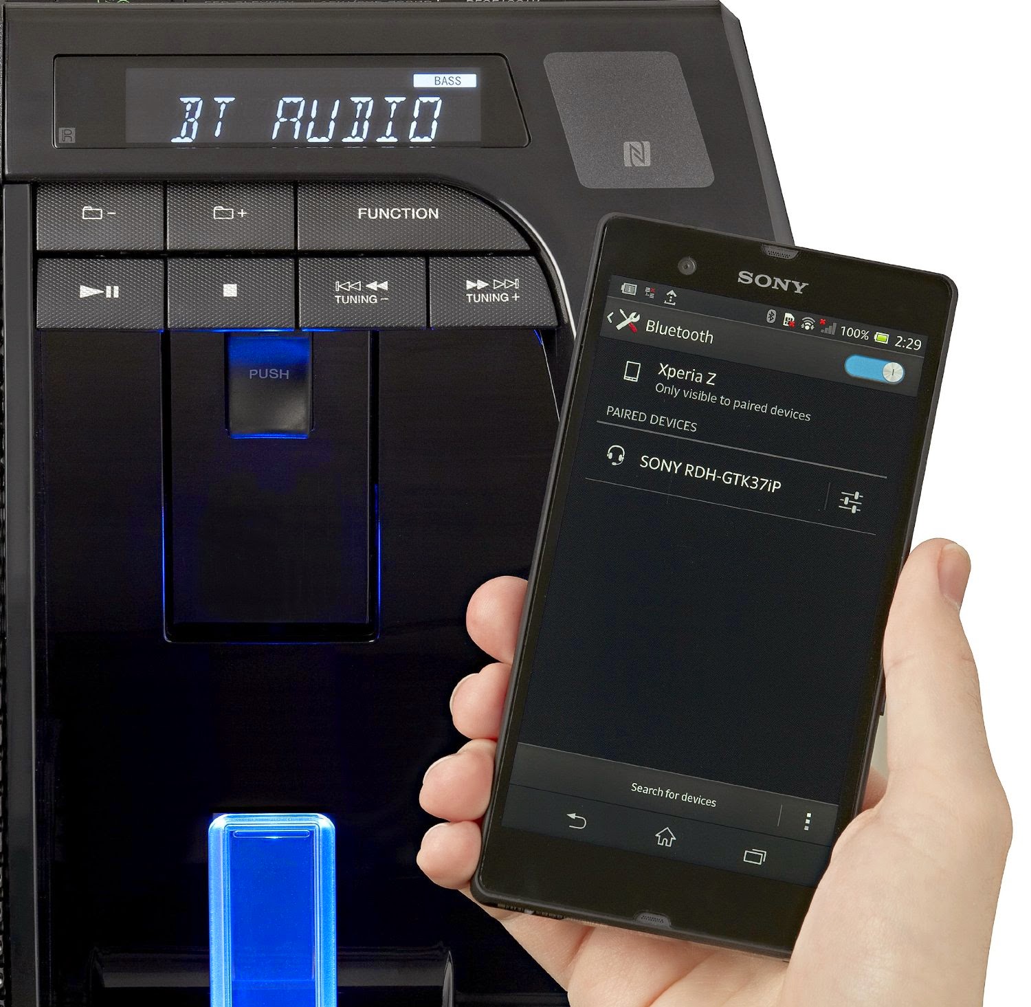 Best Sony RDHGTK37IP Portable Party System with Bluetooth and NFC