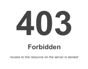 Wordpress 403 Forbidden Hatası