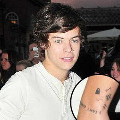Showbiz World: Harry Styles Spotted With New Arm Tattoos