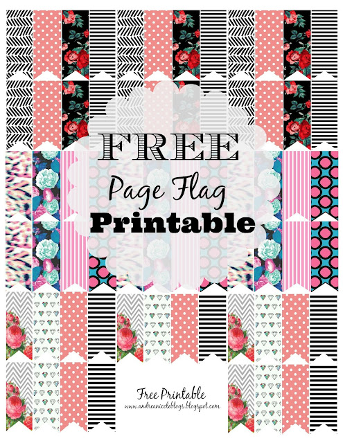 Andrea Nicole Friday Printable Freebie Page Flags Andrea Nicole Friday Printable Freebie Page Flags