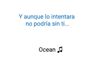 Karol G Ocean significado de la canción.