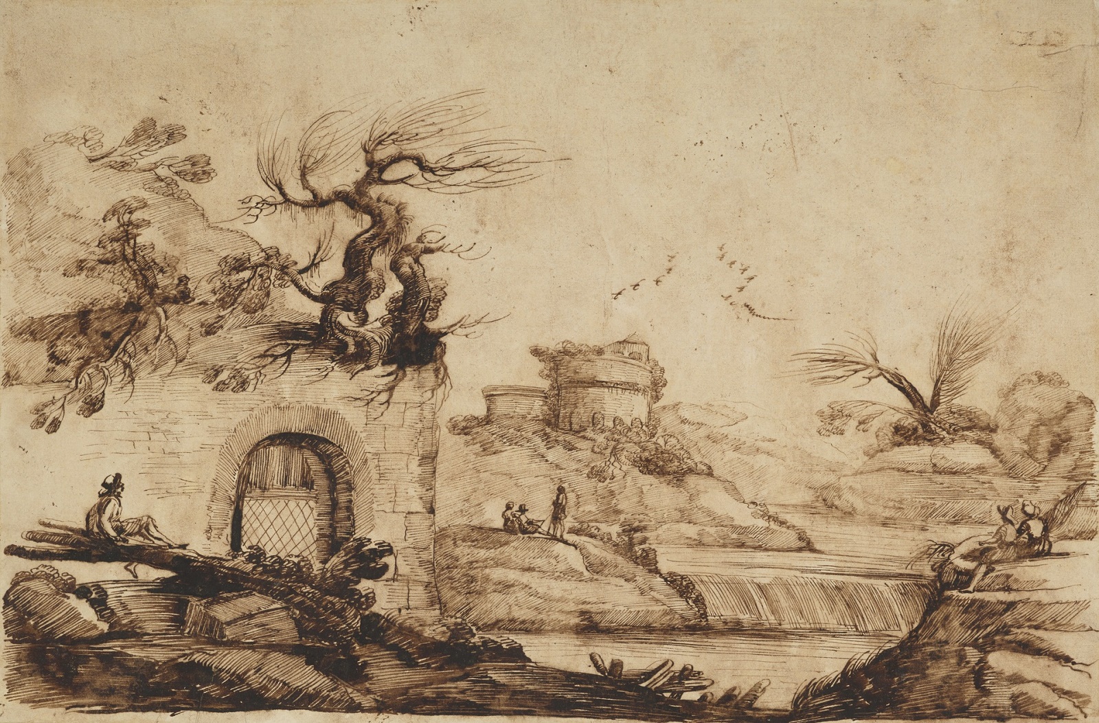 Spencer Alley: Landscape Drawings by Guercino (Cambridge and Edinburgh)