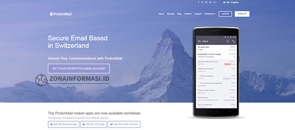 Buat Email Gratis di ProtonMail Buat Email Gratis di ProtonMail