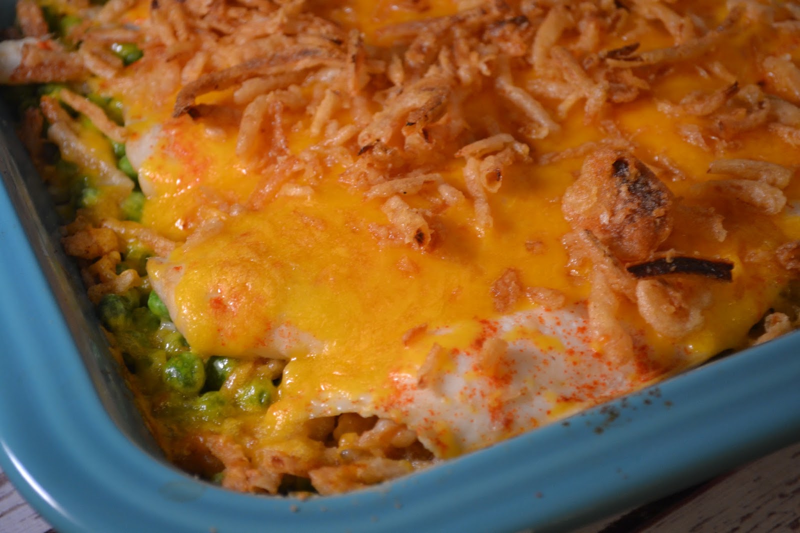 #FishFridayFoodies ~ Baked Fish and Rice Casserole