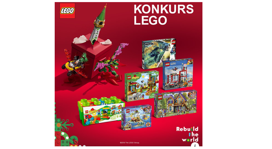 Wygraj zestaw klocków LEGO Konkurs
